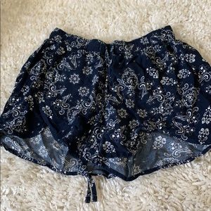 Hollister flowy beach shorts